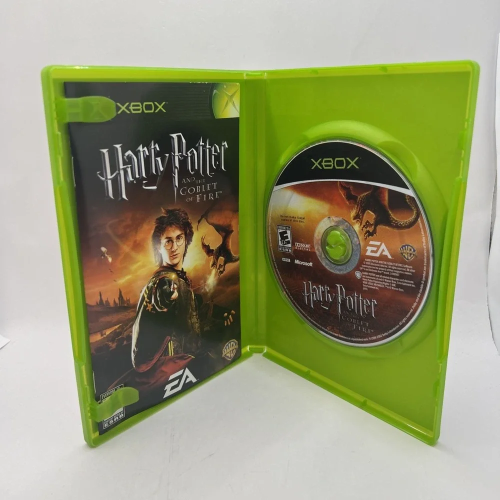 Harry Potter and the Goblet of Fire (Xbox, 2005) Complete Tested Working